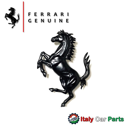 Ferrari フェラーリ Maserati マセラティ パーツ 販売 599 GTO リア エンブレム フェラーリ 純正 Ferrari マットブラック カバリーノランパンテ