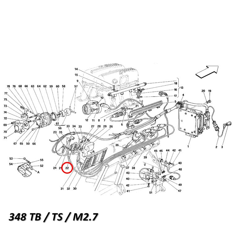イグニッションモジュール スイッチ 348 F355 Mondial フェラーリ Ferrari HELLA