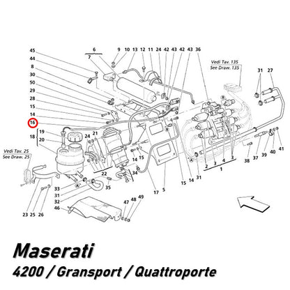 F1ポンプ フェラーリ 360 / 360モデナ / 430/575/612 マセラティ 4200 Magneti Marelli 247223