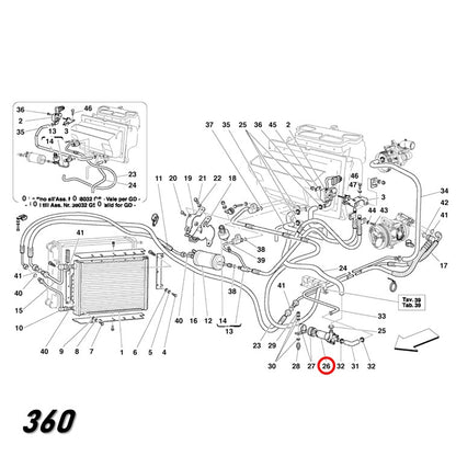 ヒーターポンプ クーラント 360 F430 456 458 599 612 フェラーリ マセラティ Ferrari Maserati グラントゥーリズモ クアトロポルテ Bosch