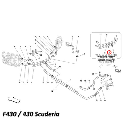テンパレッチャーセンサー テンプ フェラーリ 360 430 458 488 575 599 612 812 California Enzo F12 F8 FF GTC4 La Ferrari