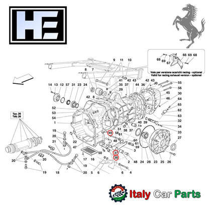 ロアカバー オイル ドレイン フェラーリ 360 モデナ Ferrari Modena スパイダー チャレンジストラダーレ オイル交換