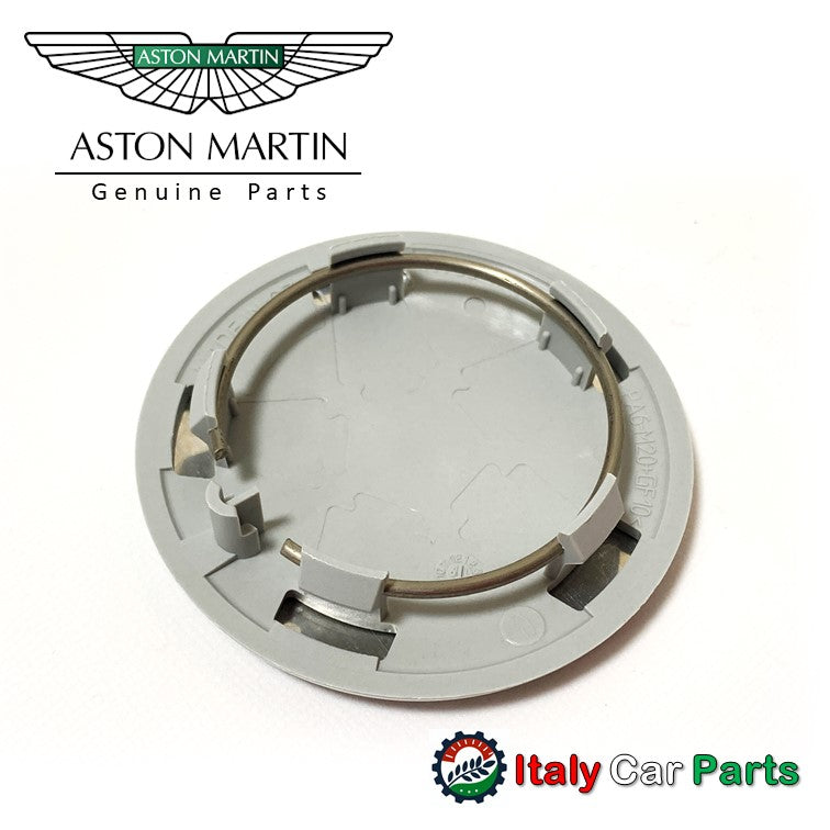 アストンマーティン ホイール センターキャップ Aston Martin ヴァンテージ ラピード ヴァンキッシュ DB9 DBS ヴィラージュ グレー ブラックロゴ