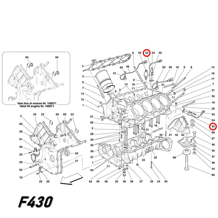 クランク アングル センサー 回転スピード フェラーリ マセラティ 360 F430 4200 純正OEM Bosch Maserati Ferrari