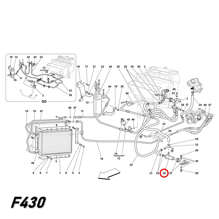 ヒーターポンプ クーラント 360 F430 456 458 599 612 フェラーリ マセラティ Ferrari Maserati グラントゥーリズモ クアトロポルテ Bosch