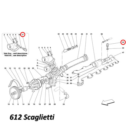 テンパレッチャーセンサー テンプ フェラーリ 360 430 458 488 575 599 612 812 California Enzo F12 F8 FF GTC4 La Ferrari