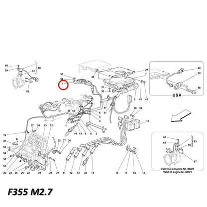 イグニッションモジュール スイッチ 348 F355 Mondial フェラーリ Ferrari HELLA