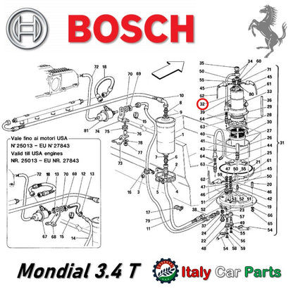 フューエル ポンプ 348 355 512TR Mondial 3.4T フェラーリ 燃料ポンプ Ferrari Bosch