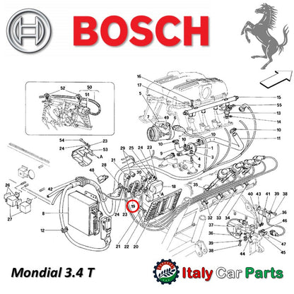 イグニッションモジュール スイッチ 348 F355 Mondial フェラーリ Ferrari 点火 Bosch 純正 OEM