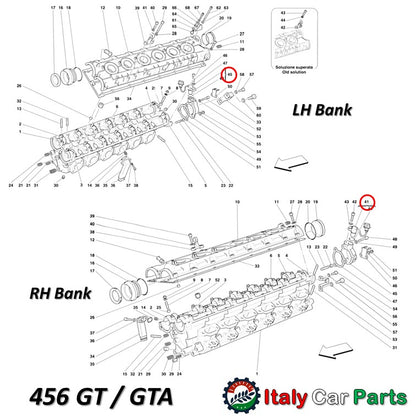 フェーズセンサー カムシャフトポジションセンサー F355 456 550フェラーリ Ferrari マラネロ Maranello ECU