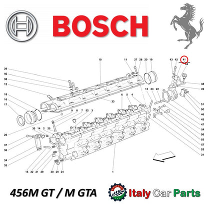 フェーズセンサー カムシャフトポジションセンサー F355 456 550フェラーリ Ferrari マラネロ Maranello ECU