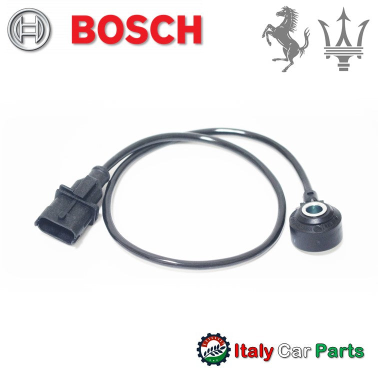 Ferrari フェラーリ Maserati マセラティ パーツ 販売 ノックセンサー ファイアリングセンサー フロント側 F430 612 4200 クアトロポルテ Bosch 純正OEM フェラーリ マセラティ