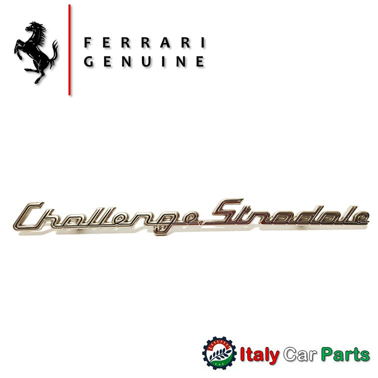 Ferrari フェラーリ Maserati マセラティ パーツ 販売 360 チャレンジストラダーレ エンブレム フェラーリ 純正 360 Challenge Stradale Ferrari 360 Modena モデナ リア チャレンジグリル