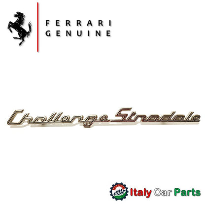 Ferrari フェラーリ Maserati マセラティ パーツ 販売 360 チャレンジストラダーレ エンブレム フェラーリ 純正 360 Challenge Stradale Ferrari 360 Modena モデナ リア チャレンジグリル