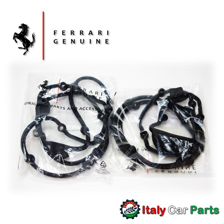 Ferrari フェラーリ Maserati マセラティ パーツ 販売 ヘッドカバーガスケット 左右セット F430 フェラーリ純正 マセラティ 4200 クアトロポルテ オイル 漏れ