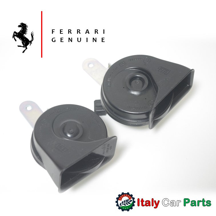 Ferrari フェラーリ Maserati マセラティ パーツ 販売 458イタリア La Farrari ラ・フェラーリ フェラーリ純正 ホーン 左右セット FIAMM