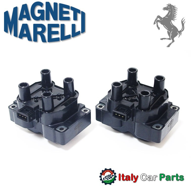 イグニッションコイル 2個セット フェラーリ 348 F355 マニエッティ・マレリ製 Ferrari Magneti Marelli