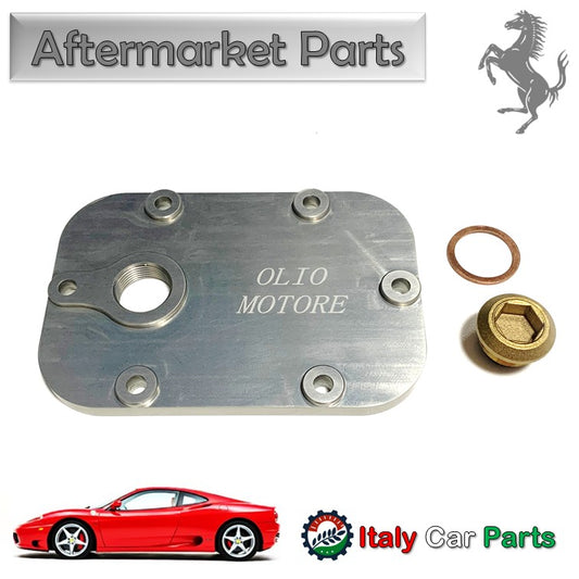 Ferrari フェラーリ Maserati マセラティ パーツ 販売 超々ジュラルミン ロアカバー オイル ドレイン フェラーリ 360 モデナ Ferrari Modena